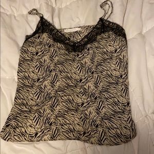 Zebra Intimate Top